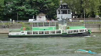 Dagpassagiersschip 50 pers met UBC Huizen aan water 1952, met MAN<br />D 2866E motor, The Netherlands