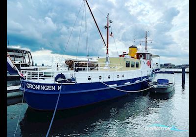 Damen Luxury Life Aboard Woonboot Huizen aan water 1953, met Caterpillar motor, The Netherlands