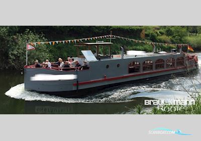 Danzig Fahrgastschiff Huizen aan water 1908, met Cummins motor, Duitsland