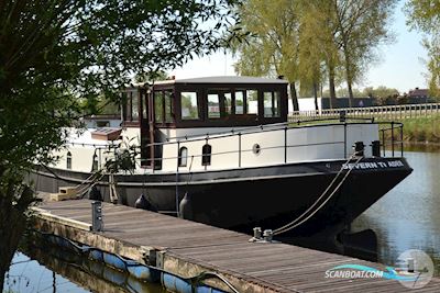 Dutch Barge Replica Custom Huizen aan water 2010, met Gardner motor, België
