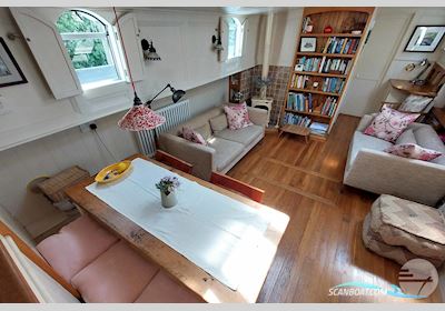 Dutch Barge Replica Custom Huizen aan water 2010, met Gardner LW6A motor, België