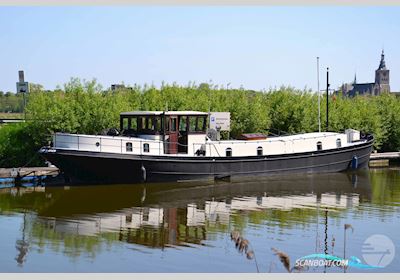 Dutch Barge Replica Custom Huizen aan water 2010, met Gardner LW6A motor, België