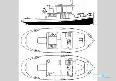 Eurosleper 990 Huizen aan water 2005, met Lister Petter<br />JB3300 motor, The Netherlands
