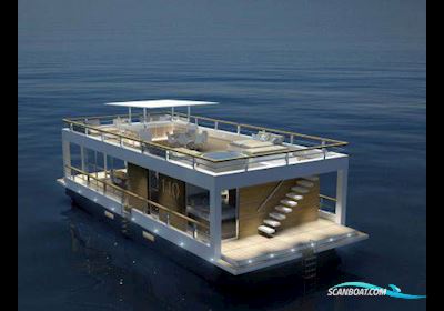 Houseboat The Yacht House 110 Huizen aan water 2024, met 1x 210 pk Deutz Common-Ral Engine motor, Norway
