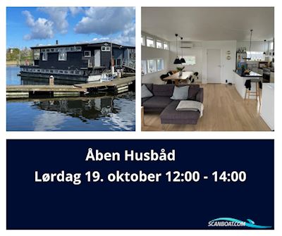 Husbåd i 2 plan 164m2 Husbåd i 2 plan Huizen aan water 2007, Denemarken