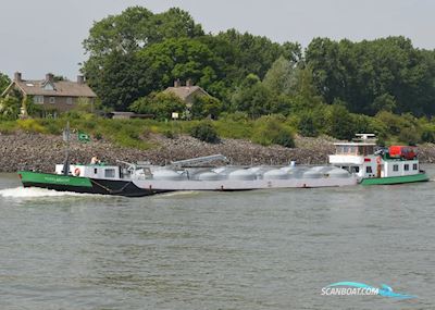 Kempenaar 59.96 Huizen aan water 1963, met Caterpillar<br />C12 motor, The Netherlands