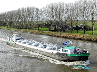 Kempenaar 59.96 Huizen aan water 1963, met Caterpillar<br />C12 motor, The Netherlands