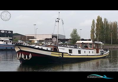 Klipperaak 2750 Huizen aan water 2005, met Brons motor, België