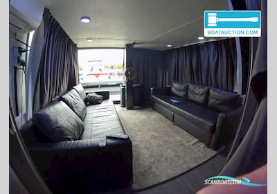 Loosdrecht Houseboat Huizen aan water 1992, met Yamaha motor, The Netherlands