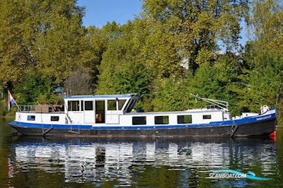 Luxe Motor 21.18 Met Ubc Huizen aan water 1925, met Daf<br />DD575M motor, The Netherlands