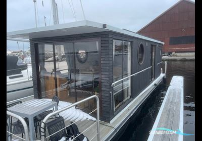 Nordic 36-23 Sauna Eco Wood Houseboat Compleet Huizen aan water 2021, met Mercury motor, Norway