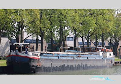 SPITS 39.28 met CvO Rijn Huizen aan water 1962, met Cummins<br />NT855-M motor, The Netherlands
