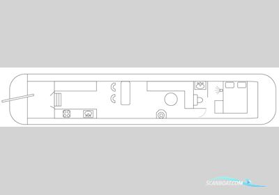 Skutsje 19.09 Huizen aan water 1915, met Mitsubishi<br />S4L2-61SD motor, The Netherlands