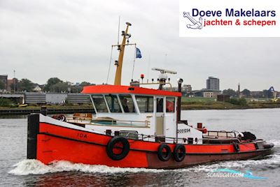 Sleepboot / Duwboot Ida 3 Met Cbb Huizen aan water 1954, met Caterpillar<br />3412 motor, The Netherlands