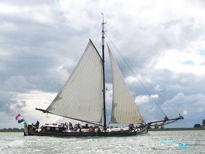 Stevenaak Zeilcharter Geschikt Als Woonschip te Koop Huizen aan water 1882, met Daf motor, The Netherlands