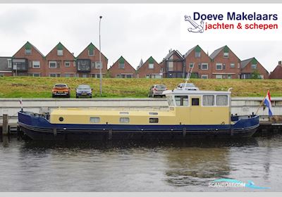 Varend Woonschip 17.16 Huizen aan water 1929, met DAF<br />DS 575 M motor, The Netherlands