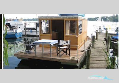 Werftbau Hausboot Huizen aan water 2012, met Honda motor, Duitsland