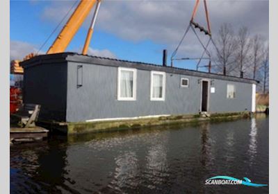 Woonboot 15,50 Huizen aan water 1900, The Netherlands