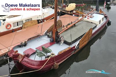 Zeiltjalk 15.34 Huizen aan water 1905, met Daf<br />475 motor, The Netherlands