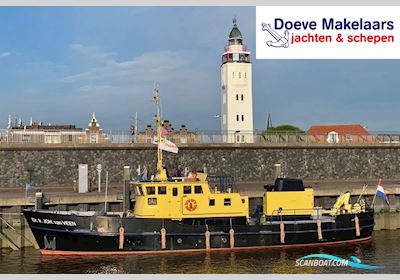 ex Rijkswaterstaat / Varend Woonschip 23.23, CBB Rijn Huizen aan water 1964, met GM Detroit<br />8V71 motor, The Netherlands