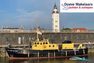 ex Rijkswaterstaat / Varend Woonschip 23.23, CBB Rijn Huizen aan water 1964, met GM Detroit<br />8V71 motor, The Netherlands