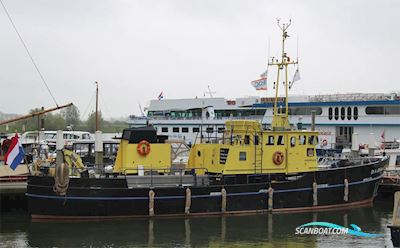 ex Rijkswaterstaat / Varend Woonschip 23.23, CBB Rijn Huizen aan water 1964, met GM Detroit<br />8V71 motor, The Netherlands