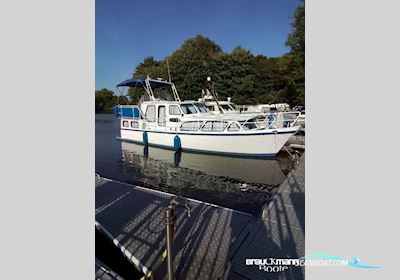 Altena Kruiser Stahlmotorboot Hus- / Bobåd / Flodbåd 1976, med Mercedes motor, Tyskland