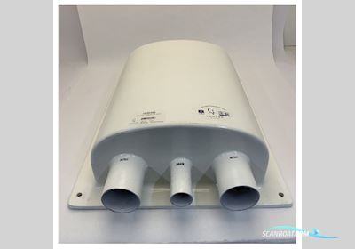 Centek Generator Exhaust Water Separator Muffler 3.5 x 3.5 x 2 Inch - 1020350 Hus- / Bobåd / Flodbåd 2025, Holland