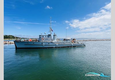 Former Danish Naval Vessel And Mine Sweeper Marianne-F Hus- / Bobåd / Flodbåd 1941, med Grenå - 4 Takts 6 Cylinder motor, Danmark