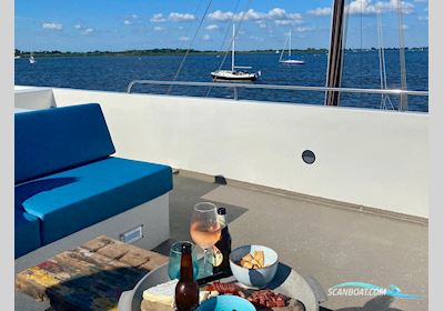 Homeship Vaarloft Volledig Elektrische Houseboat Hus- / Bobåd / Flodbåd 2022, Holland