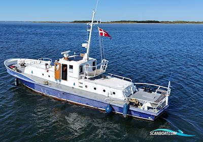 Husbåd / Sommerhus / Lystbåd Hus- / Bobåd / Flodbåd 1960, med Mercedes motor, Danmark