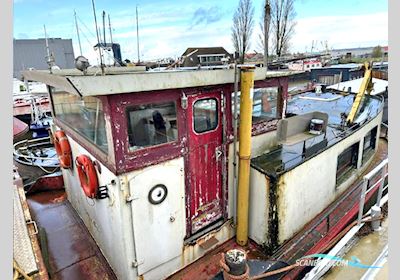 Luxe Motor Woonschip Casco 29.75 Hus- / Bobåd / Flodbåd 1925, Holland