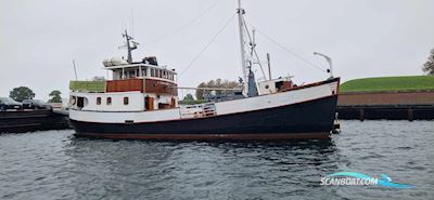 Lyngholmen - Norsk Bygget Træskib Med Mange Muligheder Hus- / Bobåd / Flodbåd 1955, med V12 370hk motor, Danmark