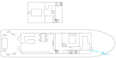 Motorjacht 20.18 GSOK Hus- / Bobåd / Flodbåd 1997, med Deutz/MWM<br />TBD 234 V06 motor, Holland