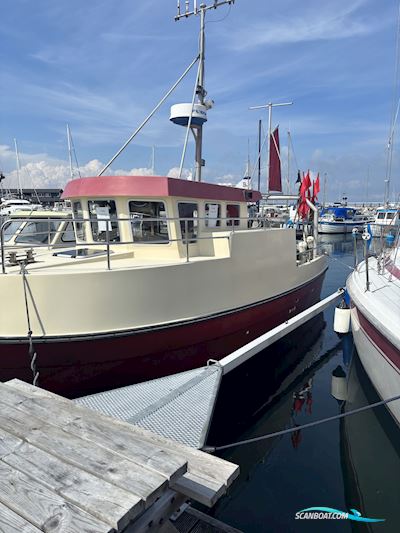 NorDan 27 fiskebåd Hus- / Bobåd / Flodbåd 1997, med Yanmar 6BY 220 motor, Danmark