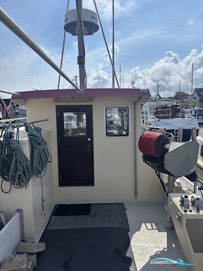 NorDan 27 fiskebåd Hus- / Bobåd / Flodbåd 1997, med Yanmar 6BY 220 motor, Danmark
