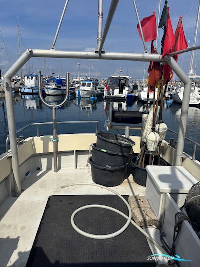 NorDan 27 fiskebåd Hus- / Bobåd / Flodbåd 1997, med Yanmar 6BY 220 motor, Danmark