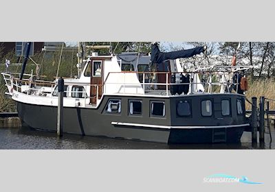 Porsius Motorsailer Varend Woonschip Hus- / Bobåd / Flodbåd 1979, med Daf 575 TD motor, Holland