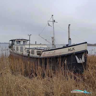 Prachtig gekeurd woonschip met rondom zicht! Hus- / Bobåd / Flodbåd 1926, med DAF motor, Holland