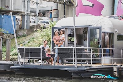 The Coon 1000 Houseboat Hus- / Bobåd / Flodbåd 2016, med In Overleg motor, Holland