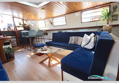 Tjalk Woonboot Praam Hus- / Bobåd / Flodbåd 1899, Holland