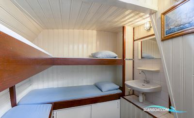 Tjalk Woonschip, Bedrijfsschip Hus- / Bobåd / Flodbåd 1901, med Mercedes motor, Holland