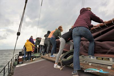 Tjalk Woonschip ex Charter Hus- / Bobåd / Flodbåd 1905, med Gardner motor, Holland