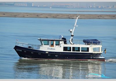 Trawlerjacht 48, Zeegaand Hus- / Bobåd / Flodbåd 1992, med 2x Perkins-Sabre<br />2x M225TI motor, Holland
