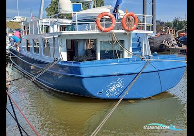 De Plaete 22.00 One-Off, CBB Rijn  Hus- / Bobåt / Flodbåd 1990, med DAF<br />DKS 1160 M motor, Holland