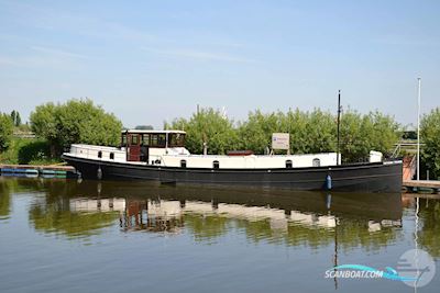 Dutch Barge Replica Custom Hus- / Bobåt / Flodbåd 2010, med Gardner motor, Belgien