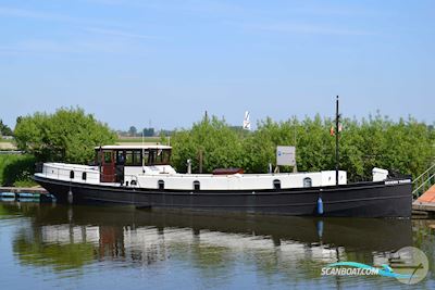 Dutch Barge Replica Custom Hus- / Bobåt / Flodbåd 2010, med Gardner motor, Belgien