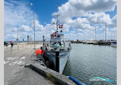 Former Danish Naval Vessel and mine sweeper Marianne-F Hus- / Bobåt / Flodbåd 1941, med Grenå - 4 takts 6 Cylinder motor, Danmark