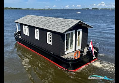 Homeship Vaarchalet 1250D Luxe Houseboat Hus- / Bobåt / Flodbåd 2023, med Vetus motor, Holland