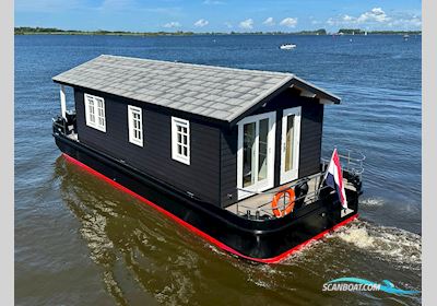 Homeship Vaarchalet 1250D Luxe Houseboat Hus- / Bobåt / Flodbåd 2023, med Vetus Diesel motor, Holland